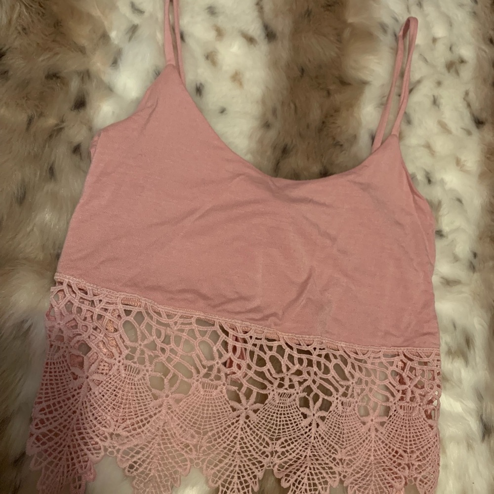 (Pacsun- LA Hearts) crop top